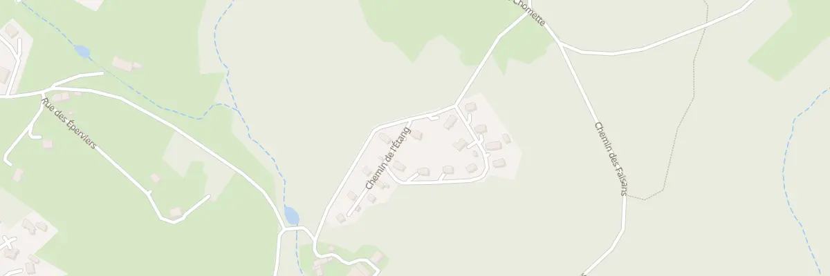 Plan du 25 Che de L’Étang à Saint-Agrève