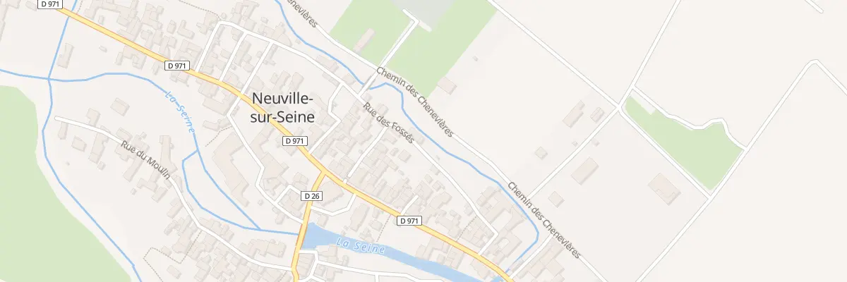 Plan du 12 Rue des Fosses à Neuville-sur-Seine