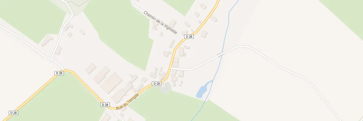 Plan du 39 Rue du Temple à La Loge-aux-Chèvres
