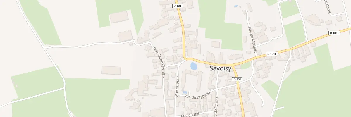 Plan du 3 Gr Grande Rue à Savoisy