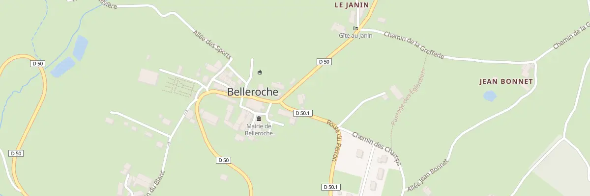 Plan du 32 Rte de la Joie à Belleroche