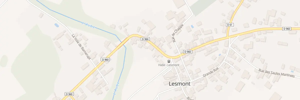 Plan du 1 Av du General Patton à Lesmont