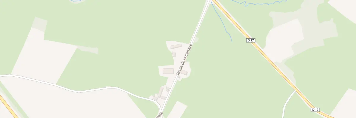Plan du 595 Rte de la Carreze à Beaubery