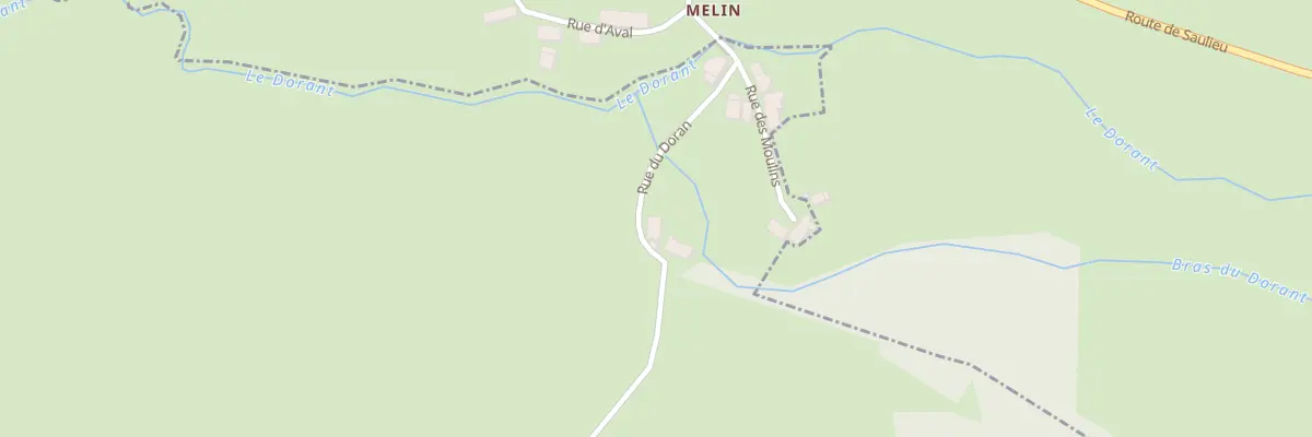 Plan du 5 Rue du Doran à Marcilly-Ogny