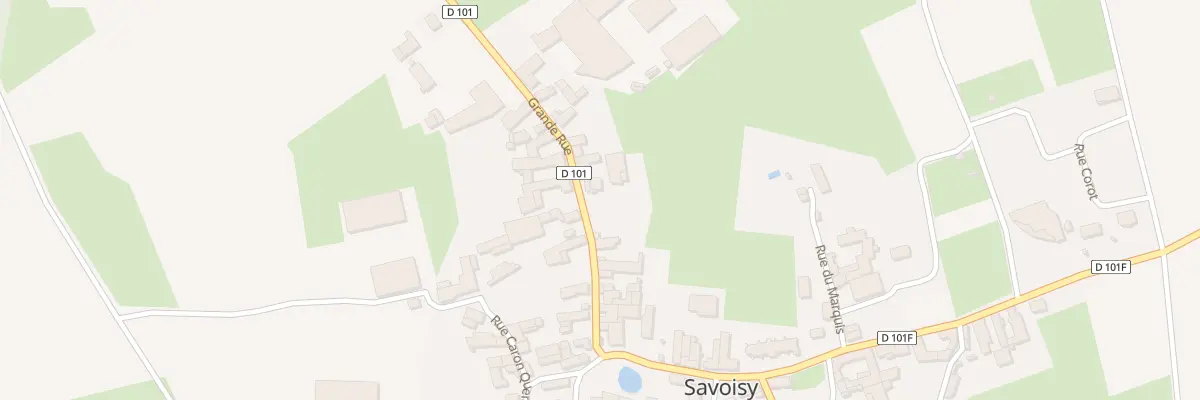 Plan du 8 Gr Grande Rue à Savoisy