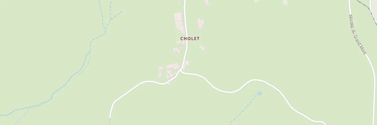 Plan du 5051 Cholet à Cublize