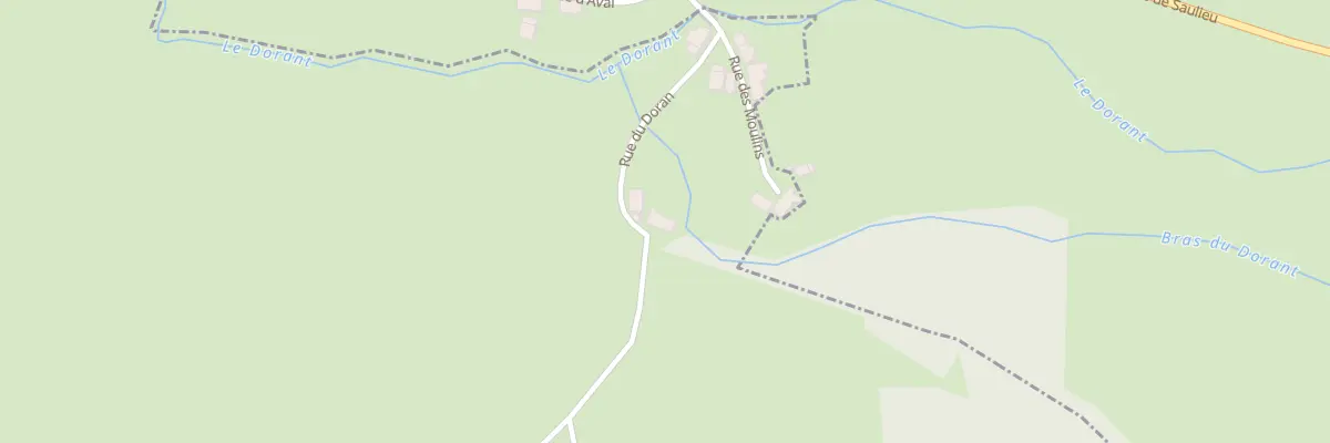 Plan du 7 Rue du Doran à Marcilly-Ogny