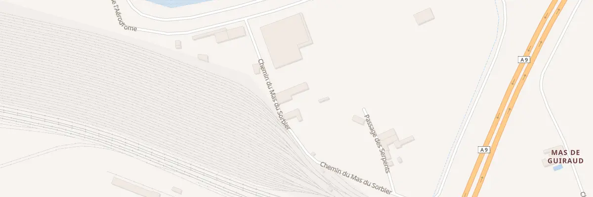Plan du 175 Che du Mas de Sorbier à Nîmes