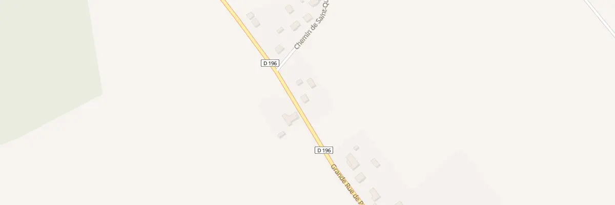 Plan du 33 Grande Rue de Pel à Pel-et-Der