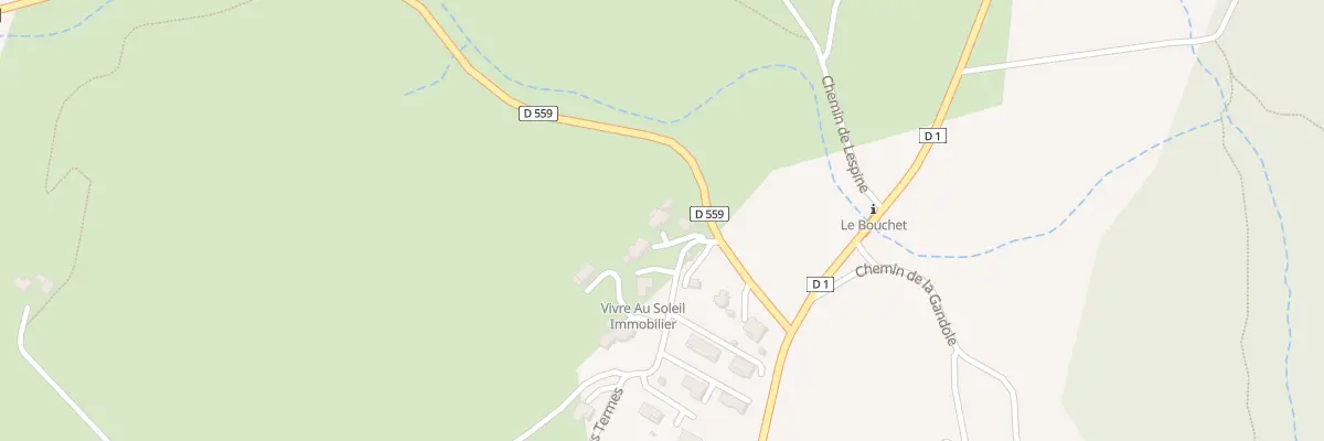 Plan du 30 Che des Termes à Lagorce