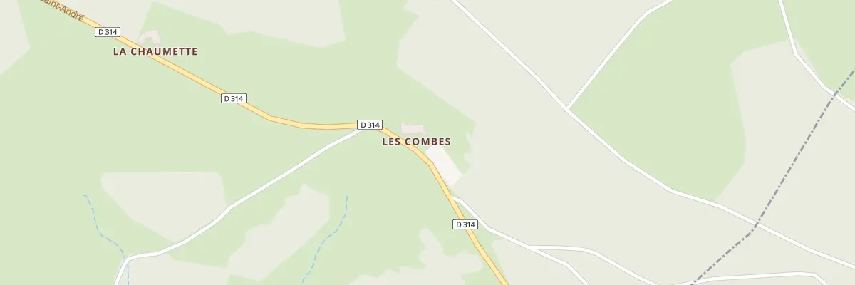 Plan du 5107 Les Combes à Saint-André-en-Vivarais