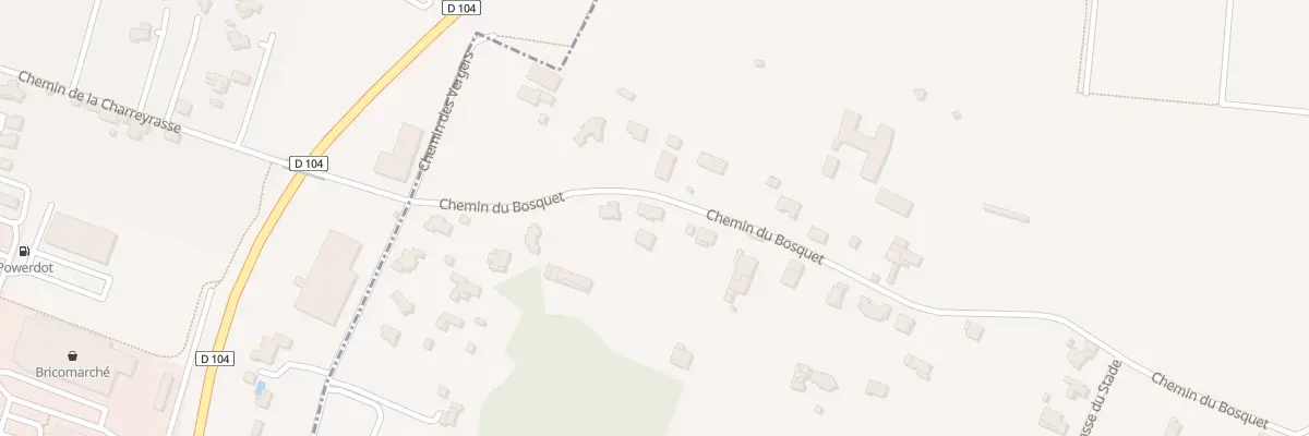 Plan du 220 Che du Bosquet à Saint-Didier-sous-Aubenas