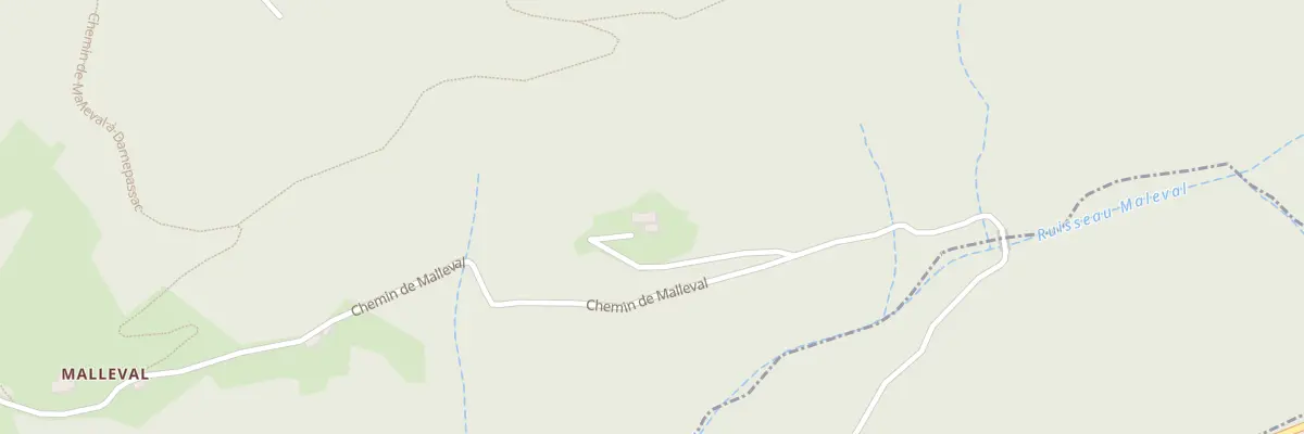 Plan du 410 Che de Malleval à Saint-Jean-Roure