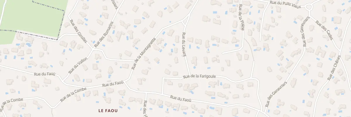 Plan du 122 Rue du Levant à Poulx