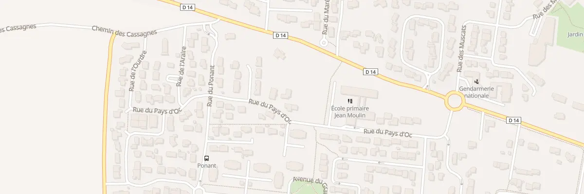 Plan du 9 Rue du Pays d’Oc à Saint-Gilles