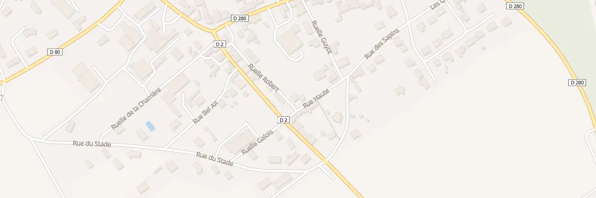 Plan du 1 Rue Haute à Mairy-sur-Marne