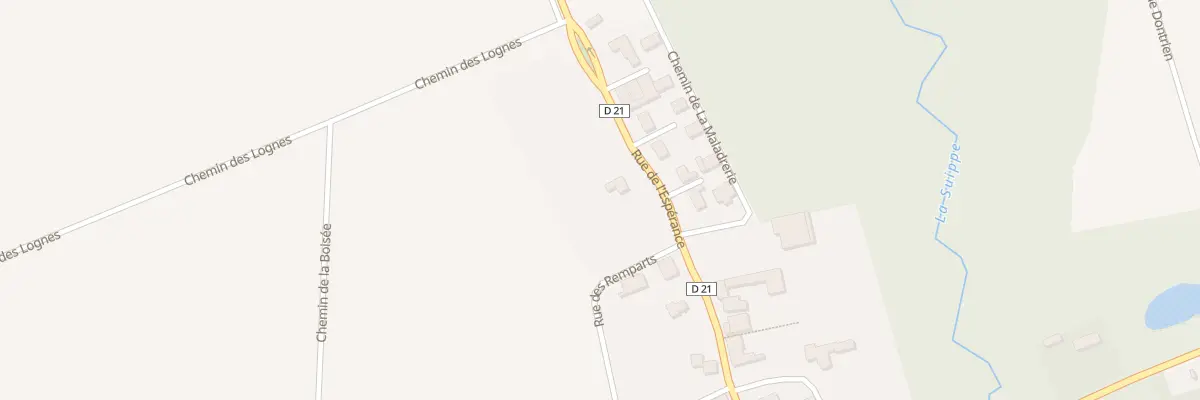 Plan du 37 Rue de l’Esperance à Aubérive