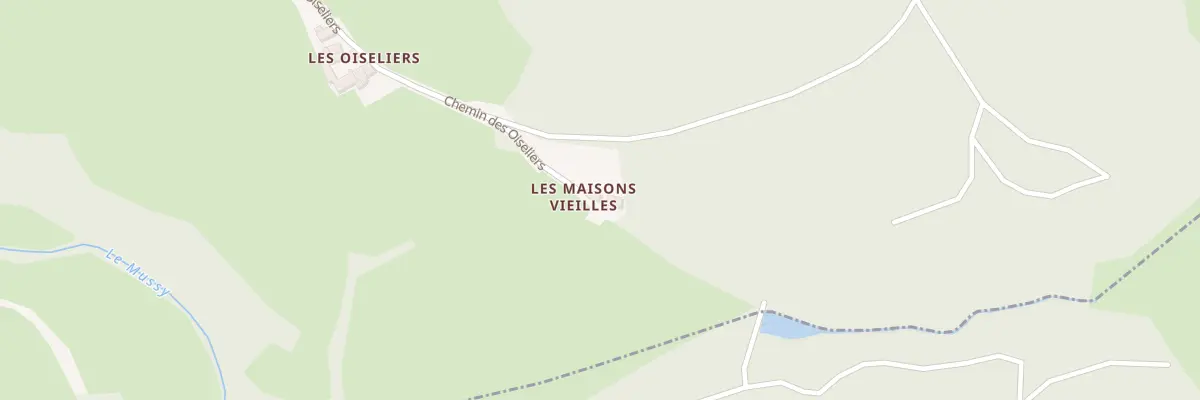 Plan du 1025 Che des Oiseliers à Saint-Germain-la-Montagne