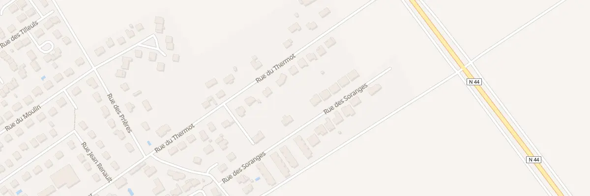 Plan du 19 Rue du Thermot à Sarry