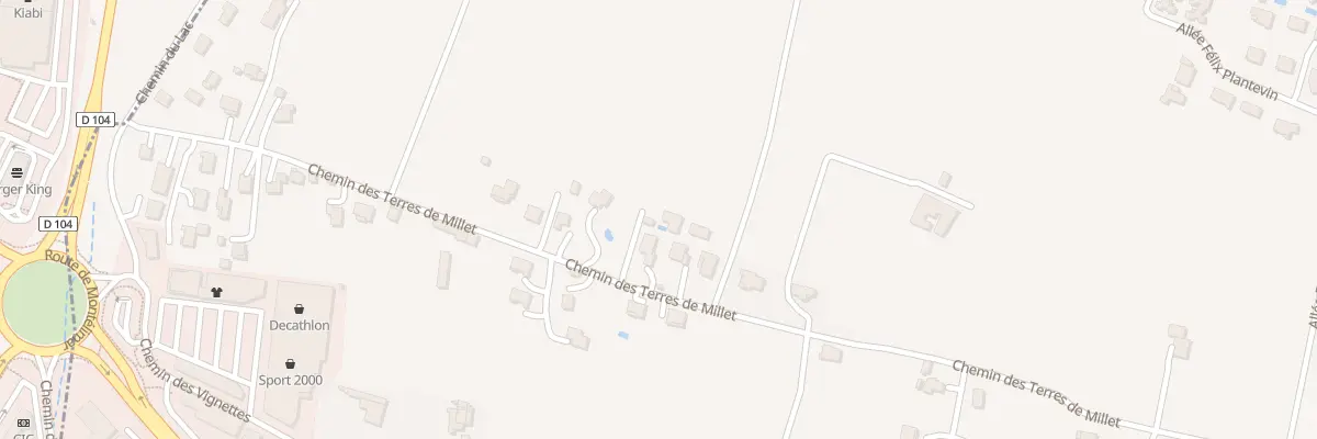 Plan du 405 Che des Terres de Millet à Saint-Didier-sous-Aubenas