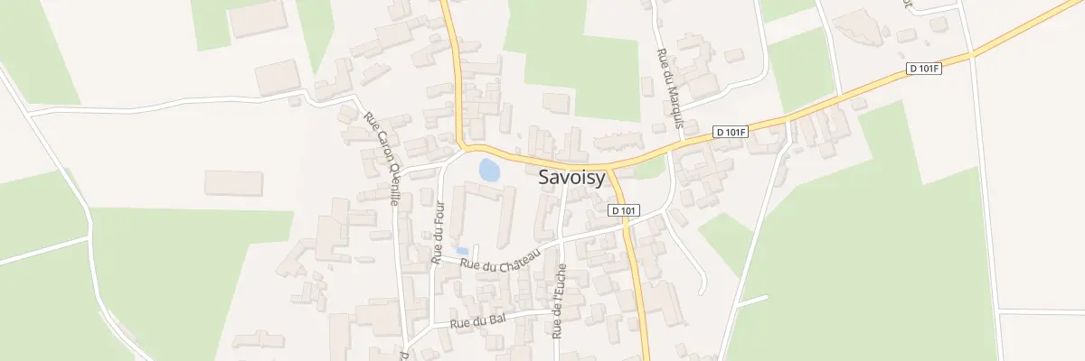 Plan du 2 Rue de l’Euche à Savoisy