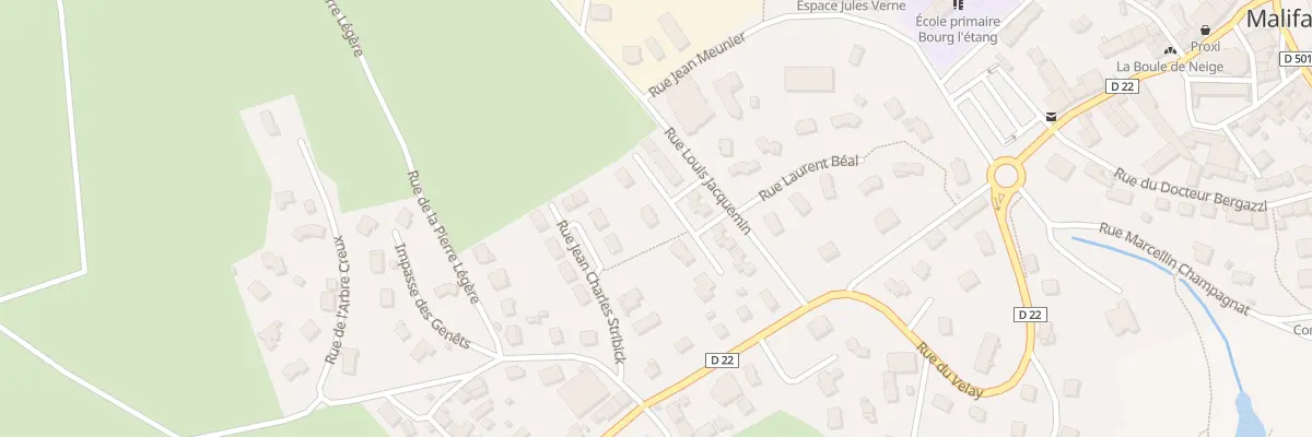 Plan du 17 Rue Louis Jacquemin à Saint-Genest-Malifaux