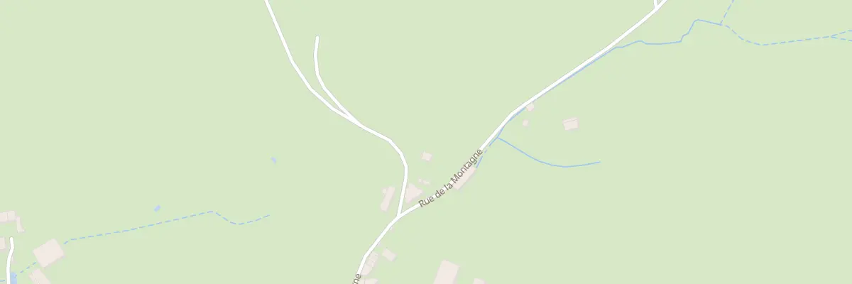 Plan du 7 Rue de la Montagne à Allerey