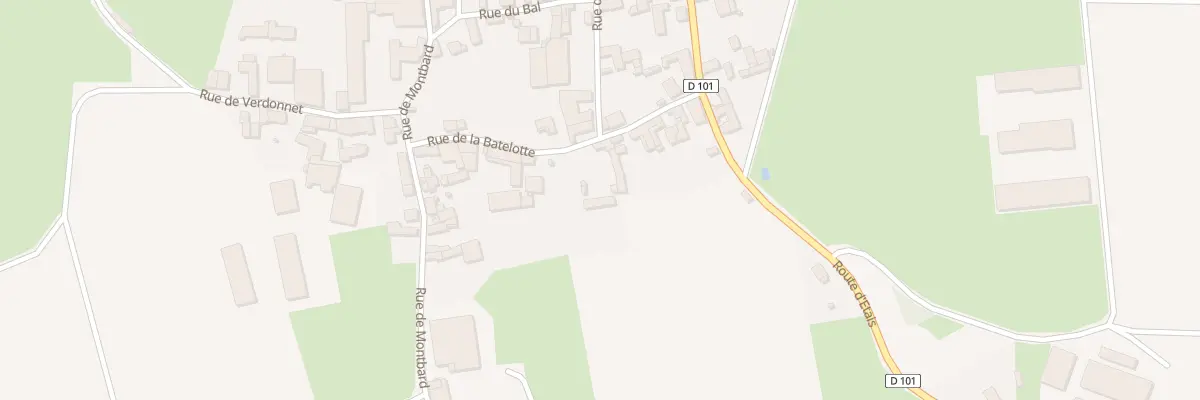 Plan du 9A Rue de la Batelotte à Savoisy