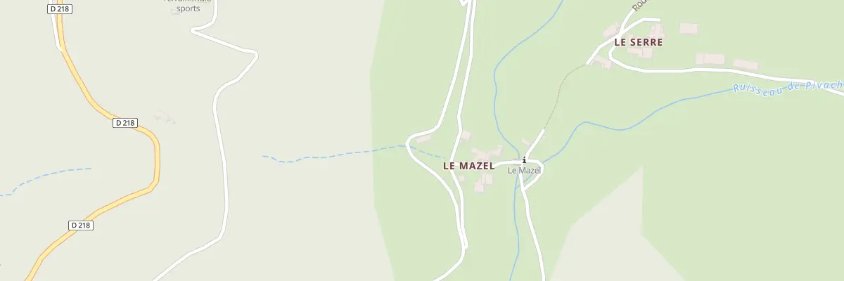 Plan du 5039 Le Mazel à Saint-Joseph-des-Bancs