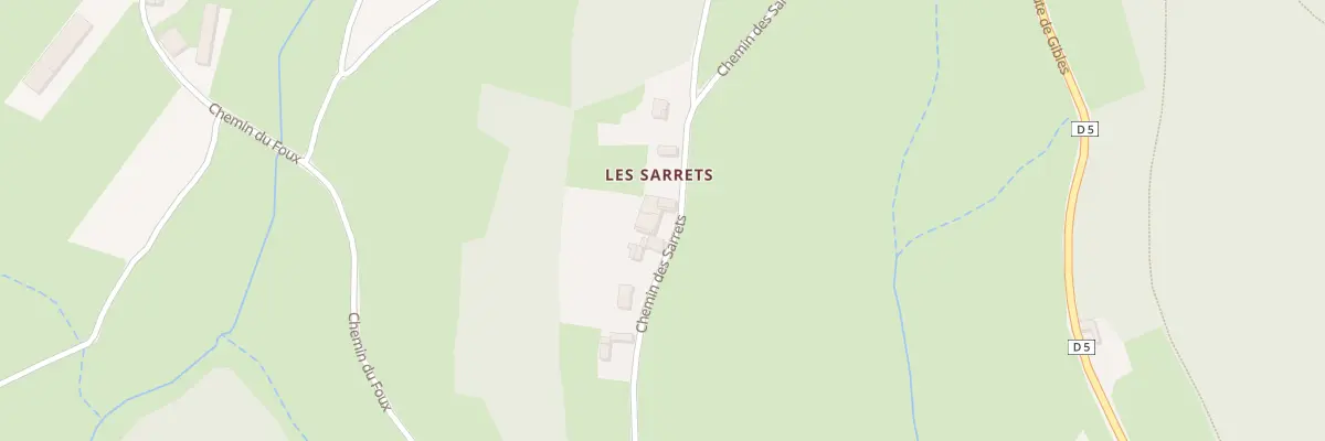 Plan du 5112 Aux Sarrets à Aigueperse