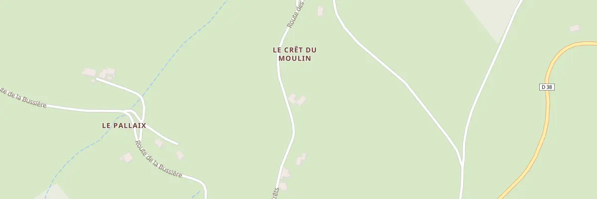 Plan du 5107 Le Cret du Moulin à Saint-Marcel-l’Éclairé