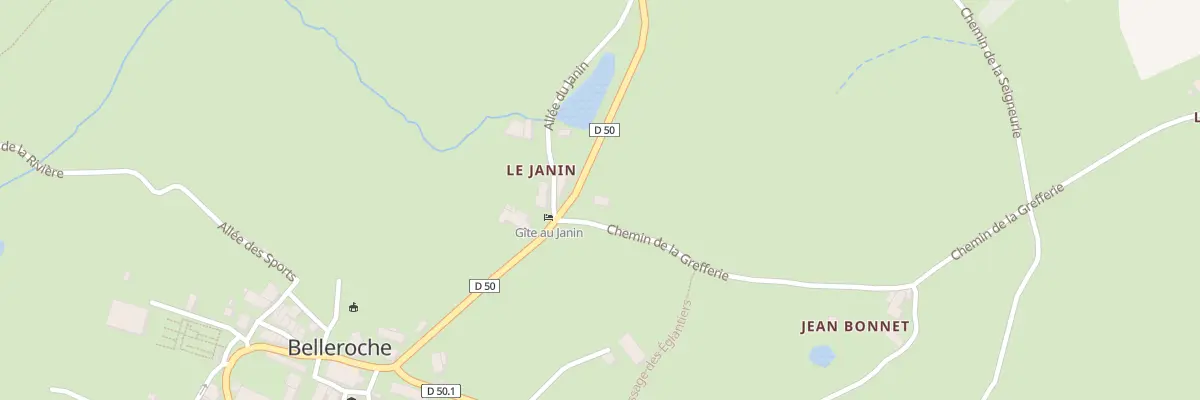 Plan du 35 Che de la Grefferie à Belleroche