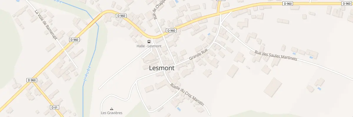 Plan du 2 Rle aux Dimes à Lesmont
