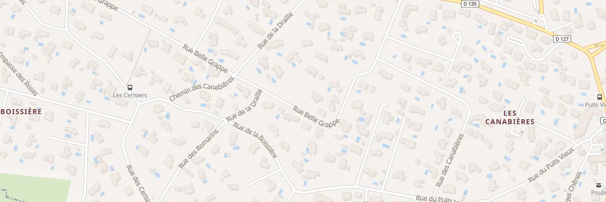 Plan du 352 Rue Belle Grappe à Poulx
