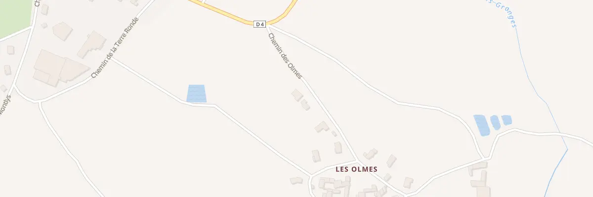 Plan du 15 Che des Olmes à Villechenève
