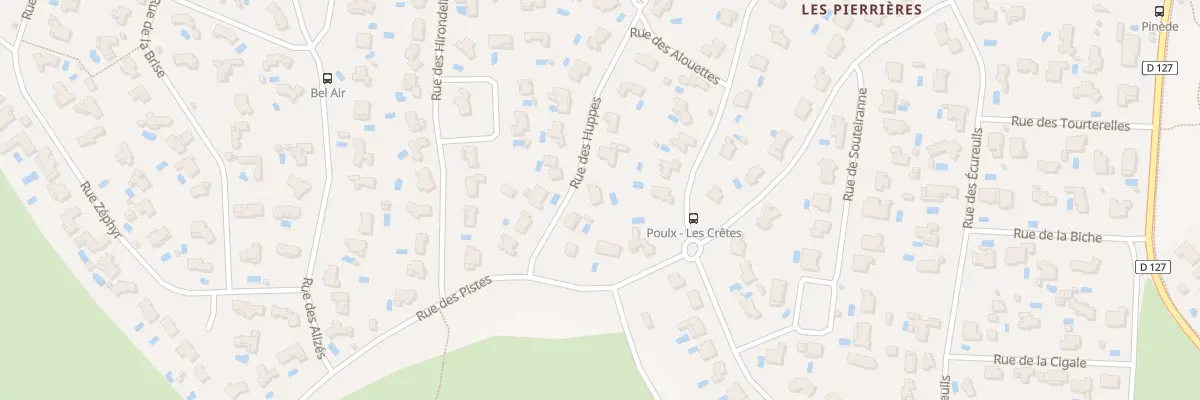 Plan du 175 Rue des Huppes à Poulx