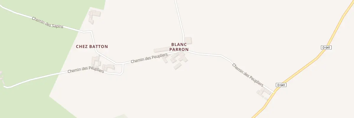 Plan du 317 Che des Peupliers à Saint-Clément-les-Places