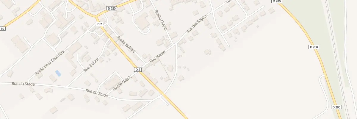 Plan du 4 Rue des Sapins à Mairy-sur-Marne