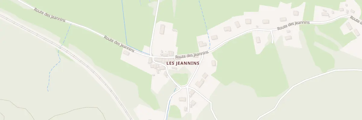 Plan du 1385 Rte des Jeannins au Creusot