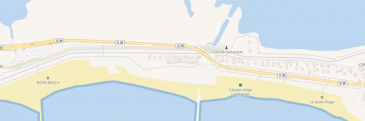 Plan du 5840B Le Clos du Rhone à Saintes-Maries-de-la-Mer