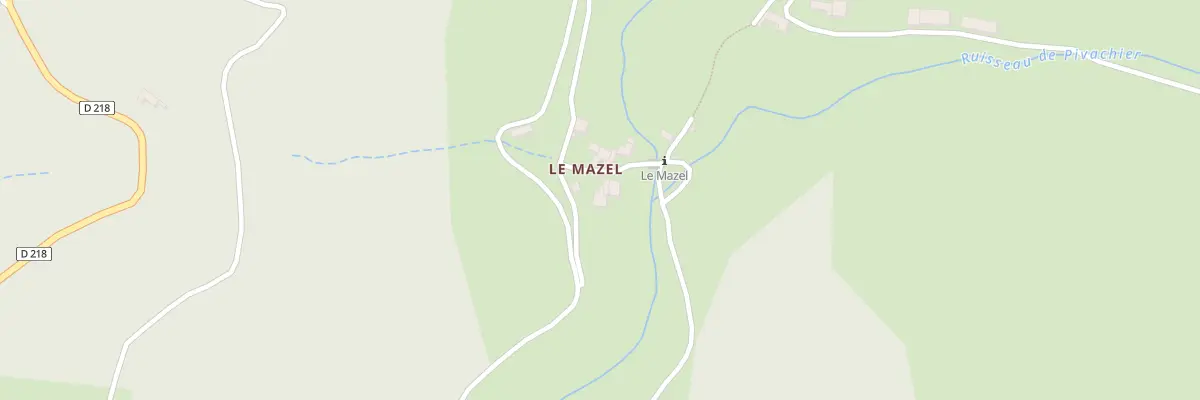 Plan du 5038 Le Mazel à Saint-Joseph-des-Bancs
