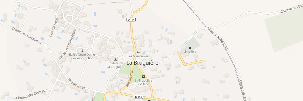 Plan du 5088 Le Village à La Bruguière