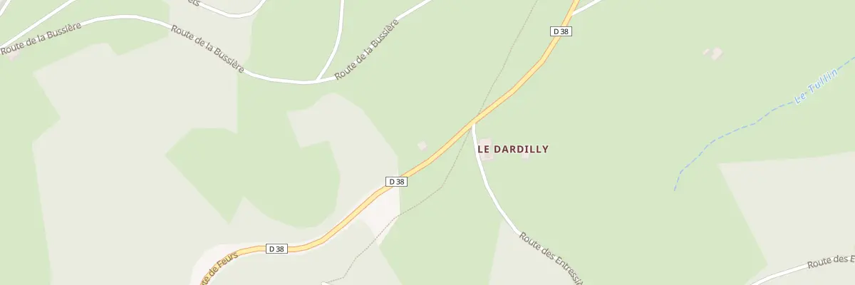 Plan du 2160 Rte de Feurs à Saint-Marcel-l’Éclairé