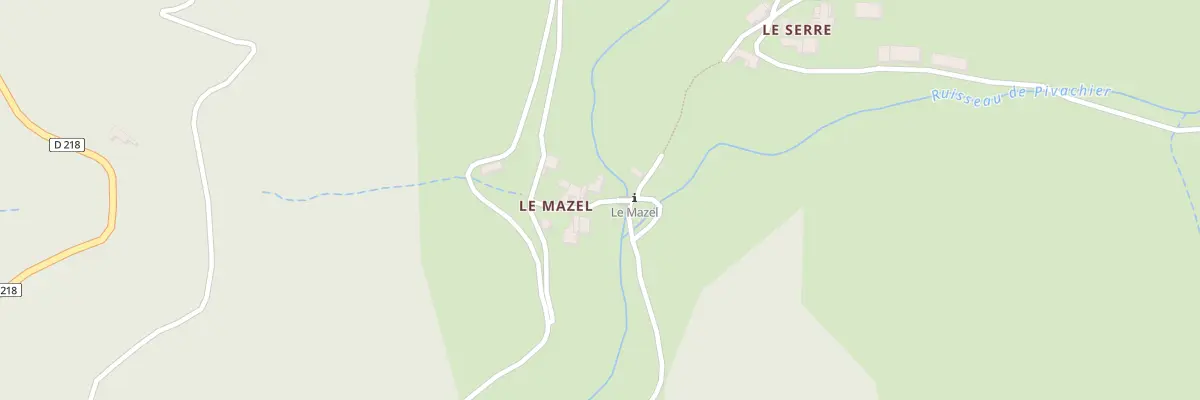 Plan du 5035 Le Mazel à Saint-Joseph-des-Bancs