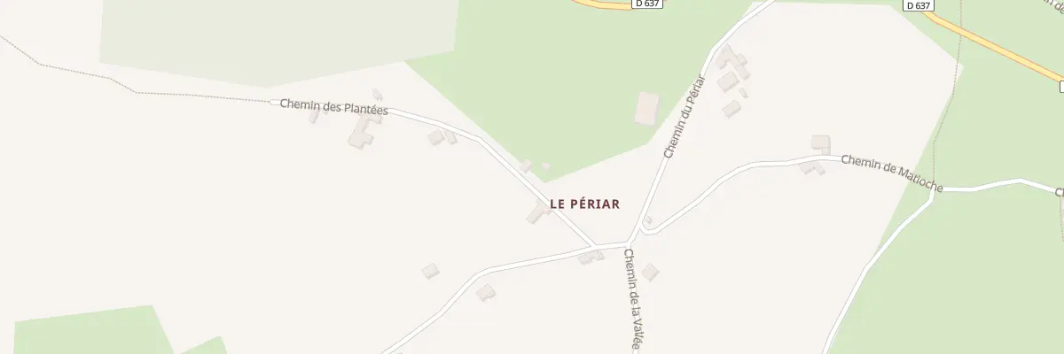 Plan du 90 Che des Plantées à Meys
