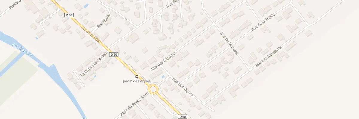 Plan du 8 Rue des Cépages à Sarry