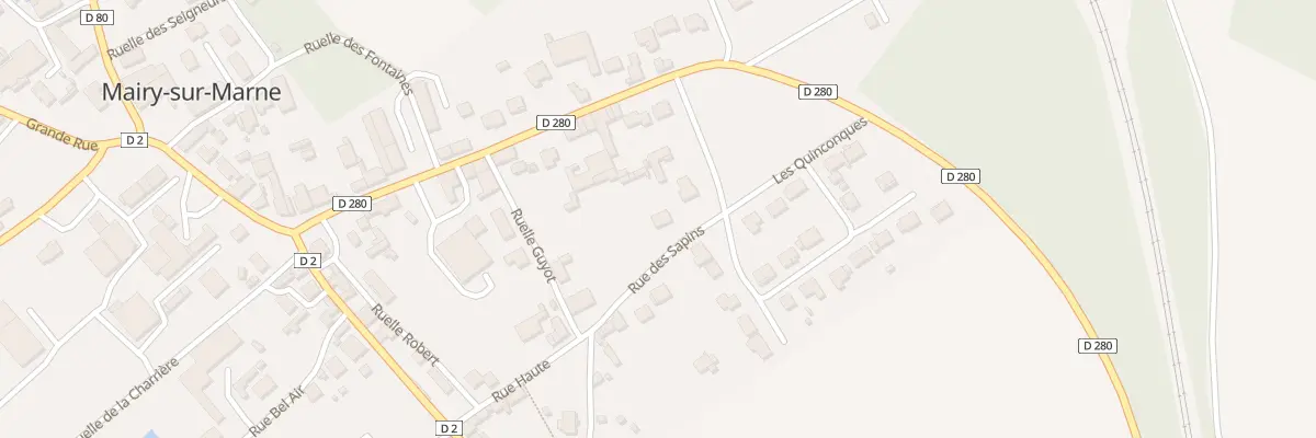 Plan du 9 Rue des Sapins à Mairy-sur-Marne