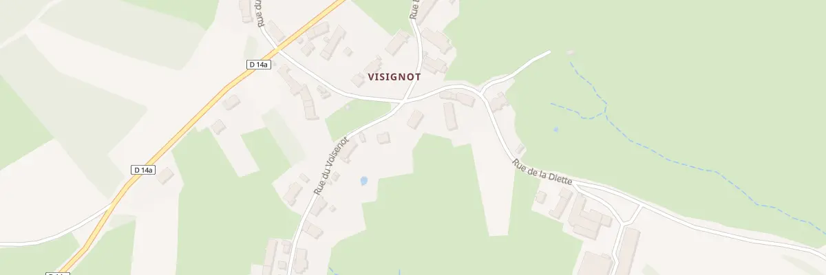 Plan du 5183 Hameau de Visignot à Viévy