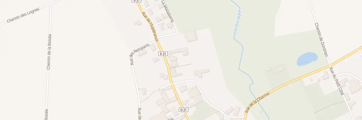 Plan du 18 Rue de l’Esperance à Aubérive