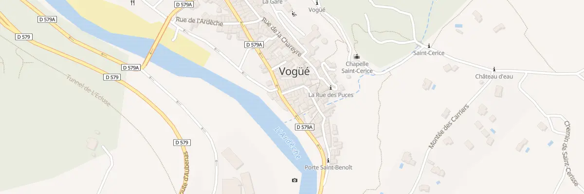 Plan du 5586 Le Village à Vogüé